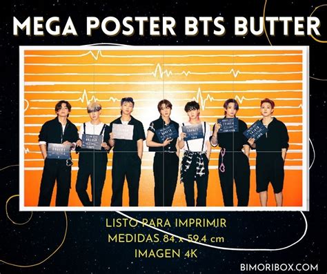 BTS MEGA POSTER BUTTER PDF DESCARGA GRATIS