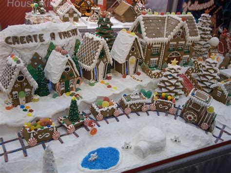 105 best Gingerbread House Village Scenes images on Pinterest ...