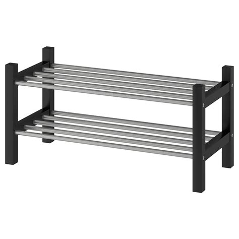 Tjusig Półka Na Buty Czarny 79x32x37 Cm Ikea