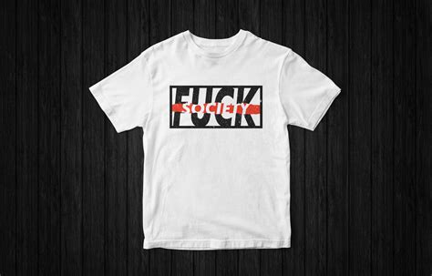 Fuck Society Typography Trending T Shirt Design Buy T Shirt Designs