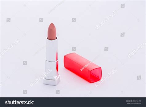 Nude Color Lipstick On White Background Stock Photo Shutterstock