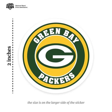 Unique Green Bay Packers NFL decal stickers for 2022 - Inspire Uplift