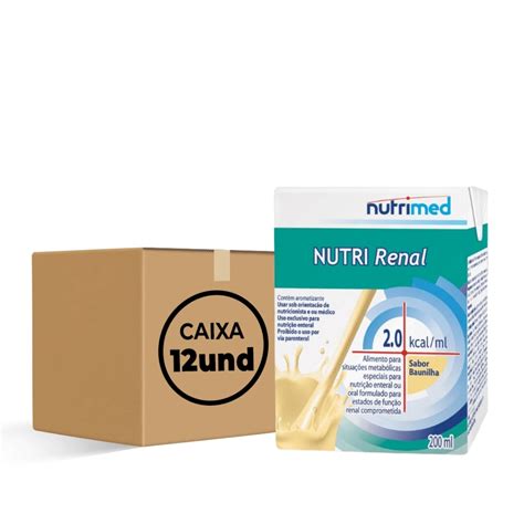 NUTRI RENAL 2 0KCAL ML 200ML KIT C 12 NUTRIMED