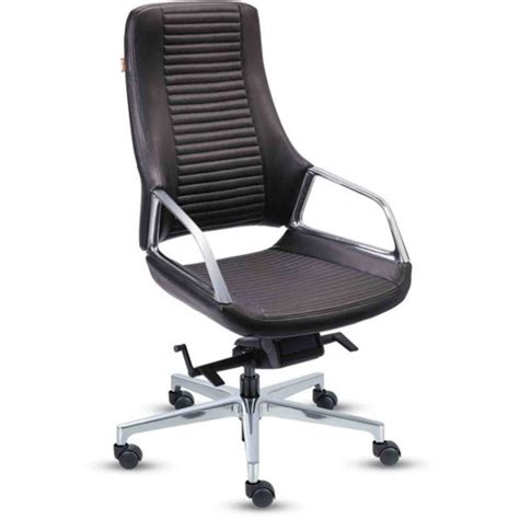 Leatherette Rio 2 Geeken Mid Back Office Chair Fixed Arm Black At Rs