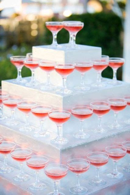 Tips To Build A Champagne Tower And Examples Weddingomania