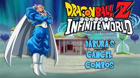 DBZ Infinite World PS2 Dabura S Cancel Combos YouTube