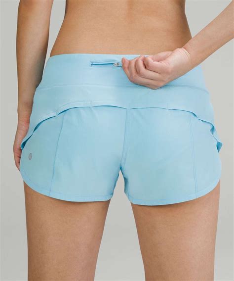 Lululemon Speed Up Low Rise Lined Short Blue Chill Lulu Fanatics