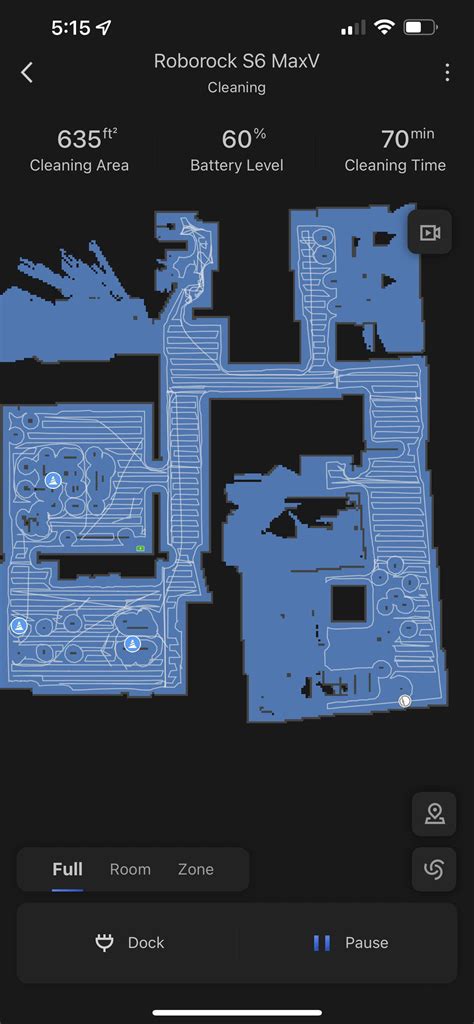 S6 MaxV putting straight walls on angles when making new map : r/Roborock