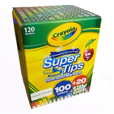 Crayola Supertips Silly Scents Total Plumones Env O Gratis