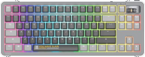 Amazon Yunzii Y Tkl Hot Swappable Wireless Mechanical Keyboard With Metal Knob Rgb