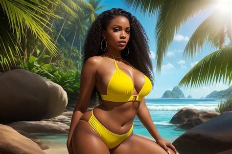 Images De Fille Bikini Sexy Noir T L Chargement Gratuit Sur Freepik