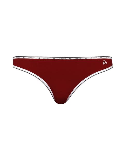 Buy Jockey Women Red Bikini Briefs Briefs For Women Myntra