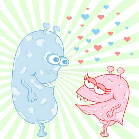 La Vagina Y El Pene De Los Cónyuges Stock de ilustración Ilustración