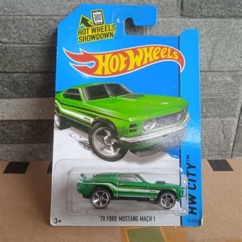 Jual Hot Wheels Hotwheels Ford Mustang Mach Hijau Green Hw City Shopee Indonesia