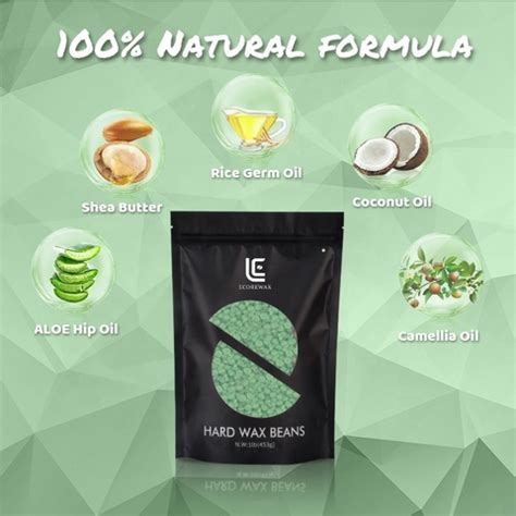 Buy Lcorewax Waxing At Home Brazilian Hair Removal Bikini Wax Hard Bean Wax G From