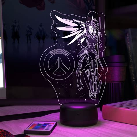 Ночник "Ангел Овервотч (Mercy Overwatch)" - купить с доставкой по ...