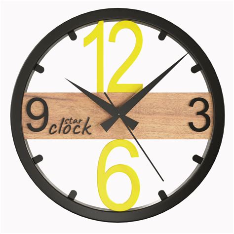Wall Clock 61 - 3D Model for VRay