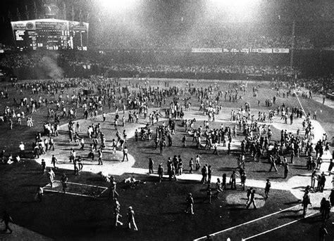 Disco Demolition Night at Comiskey Park - Chicago History Museum