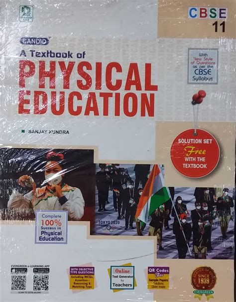 Evergreen Candid Physical Education Cbse Class 11 By Sanjay Kundra 9788173136696 Universal