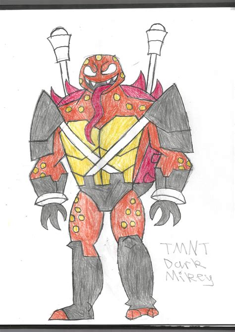 Tmnt Dark Mikey By Lawfulstudios9646 On Deviantart