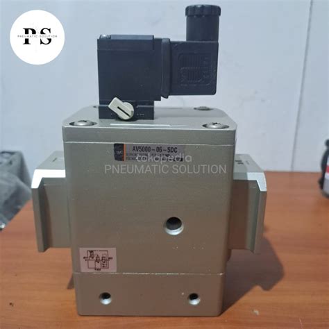 Jual Solenoid Valve Smc Av5000 06 5dc Dc24v Jakarta Barat Pneumatic