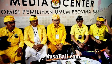 NUSABALI Giliran Golkar Show Of Force Daftarkan 55 Caleg Bidik