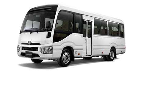 Toyota Coaster Photos Colors And Specs Toyota Aruba