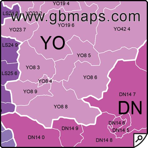 Editable Vector Uk Postcode Area District And Sector Maps