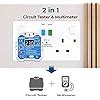 KAIWEETS HT106E Socket Tester UK RCD Plug Socket Tester Electrical