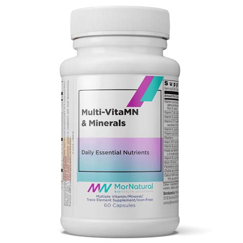 Multi-VitaMN - MorNatural 60/120 capsules - MorNatural