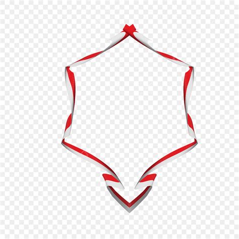 Wavy Ribbon Vector Design Images Indonesian Wavy Flag Ribbon Frame