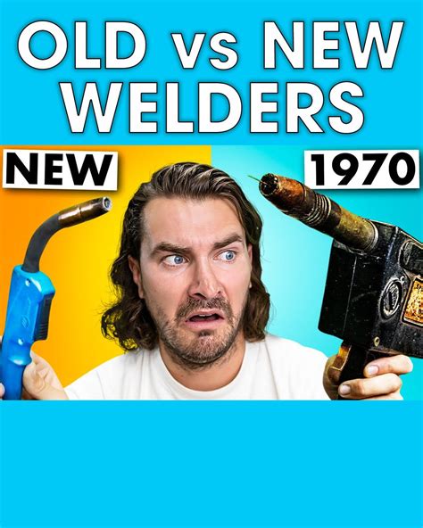 Testing a 50-Year-Old Welder vs Modern Welding Machine | We tested a 50