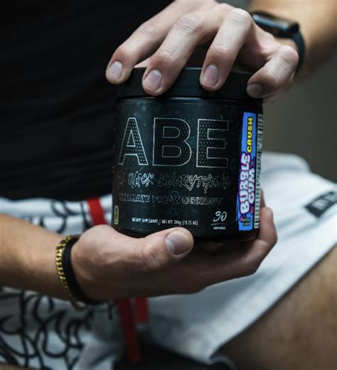 abe ultimate pre workout sleek rebrand   featuring