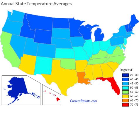 Us Weather Temperature Map - CYNDIIMENNA