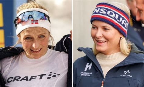 therese johaug kronprinsesse mette marit therese johaug ble satt ut