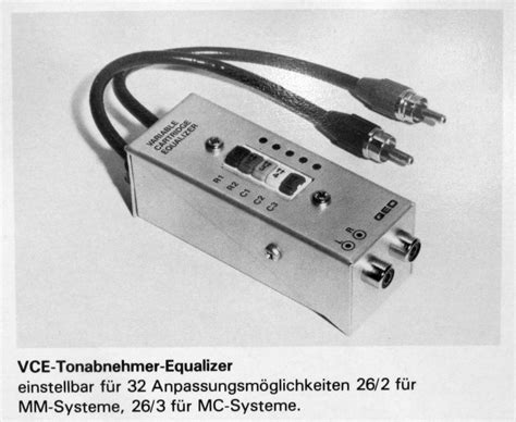 QED Variable Cartridge Equalizer Akustik Cartridge