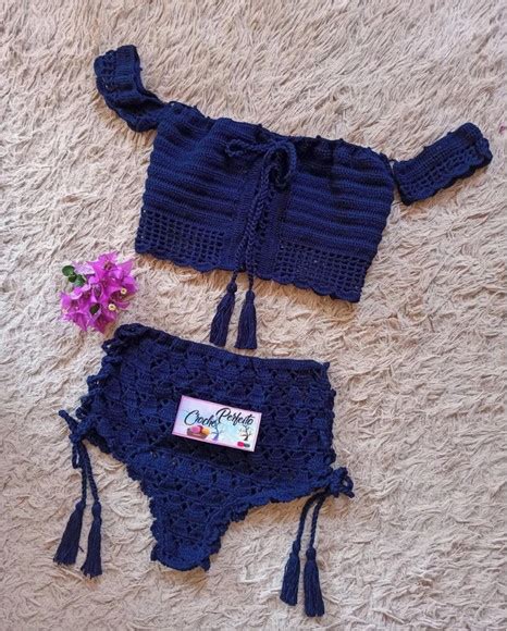 Biqu Ni De Croch Hot Pants No Elo Crochet Perfeito F