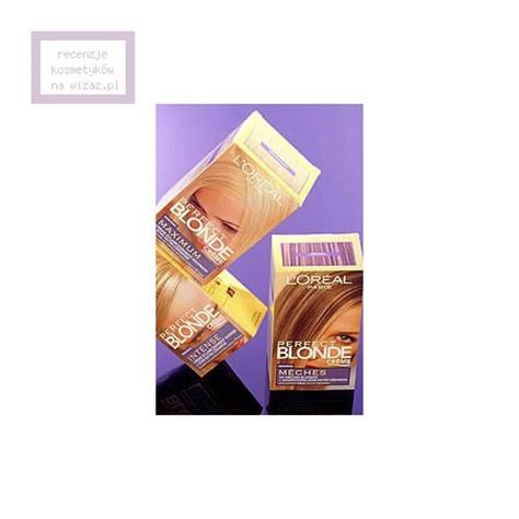 L Oreal Paris Perfect Blonde Creme Farba Do Pasemek Cena Opinie Recenzja KWC