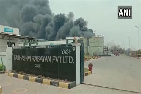 Five Dead 57 Injured As Major Blast Causes Fire At Chemical Factory In