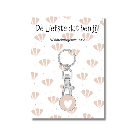 Winkelwagenmunt De Liefste Dat Ben Jij The Big Gifts