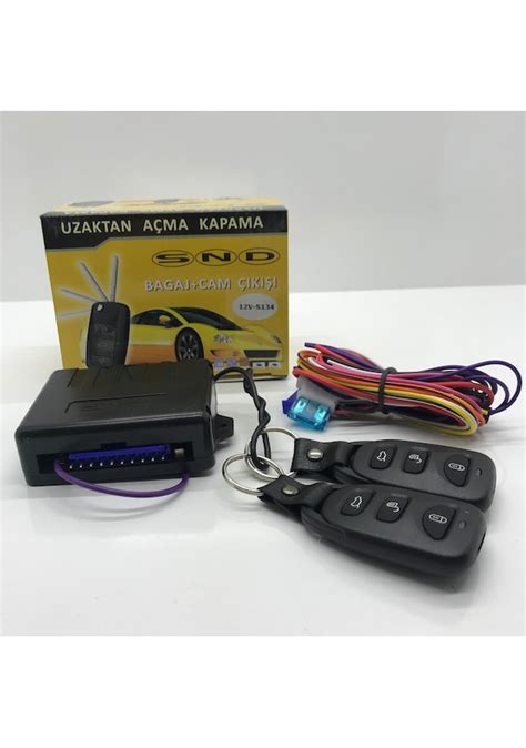 12V Uzaktan Kumanda Açma Kapama Merkezi Kilit 468411585 Fiyatları ve