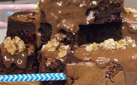 Шоколадный брауни с вишней рецепт рецепт с фото пошагово