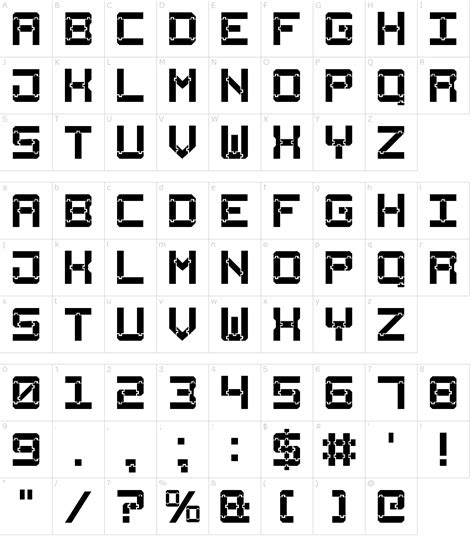 Square Wood-7 Font Download