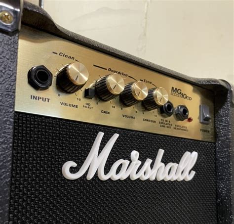 Marshall+MG10CD+Series+Practice+Guitar+Amp+40+Watt+Amplifier for sale ...
