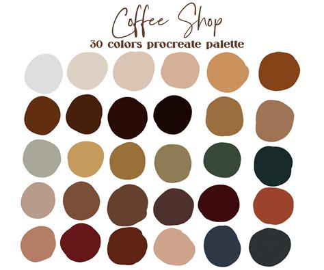 Coffee Shop Color Schemes