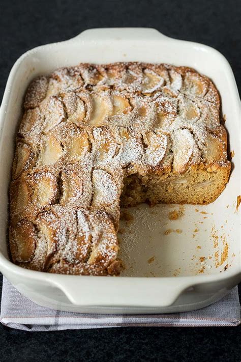 Moist And Tender Apple Cake Yummy Addiction