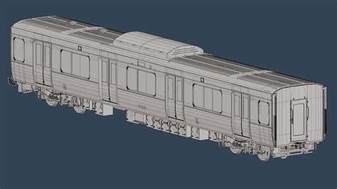 3D Japanese Train Detailed Interior Exterior Yamanote Line E235 Series Rigged 3D Model Model ...