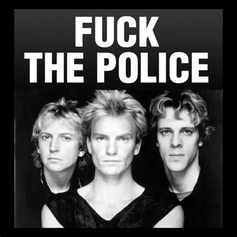 Fuck The Police Sting Band T Shirt