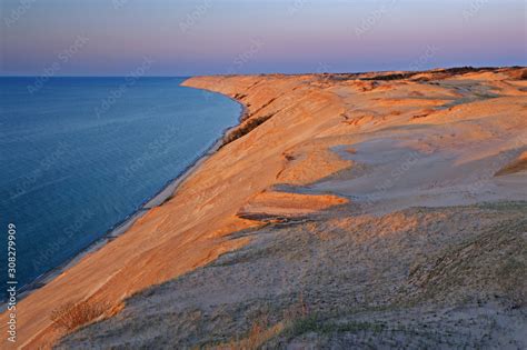 Sunset At Grand Sable Dunes Pictured Rocks National Lakeshore Lake