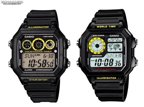 Casio AE-1200 in New Color Variations